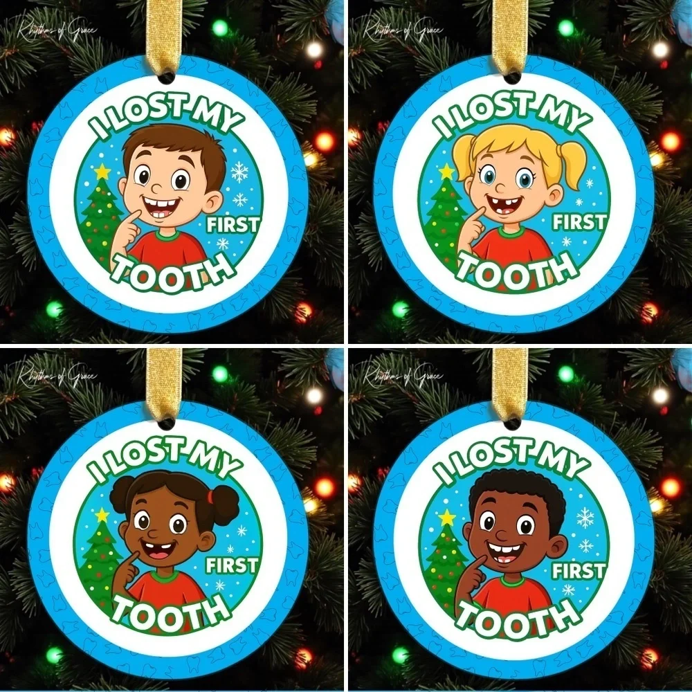 I Lost My First Tooth Ornament - Personalized Keepsake for Cherished Memories!